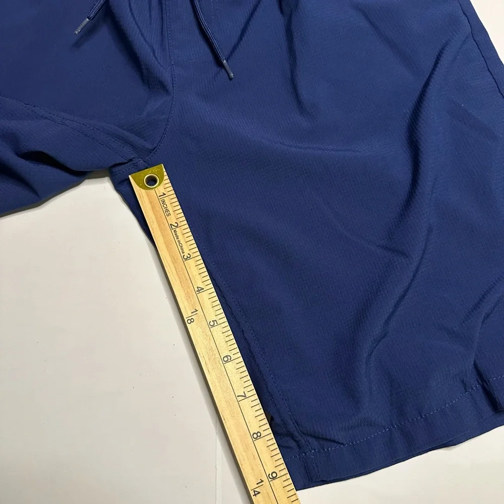 Eddie Bauer‎ Boys Swim Trunks XL 18/20 Pockets Blue Green